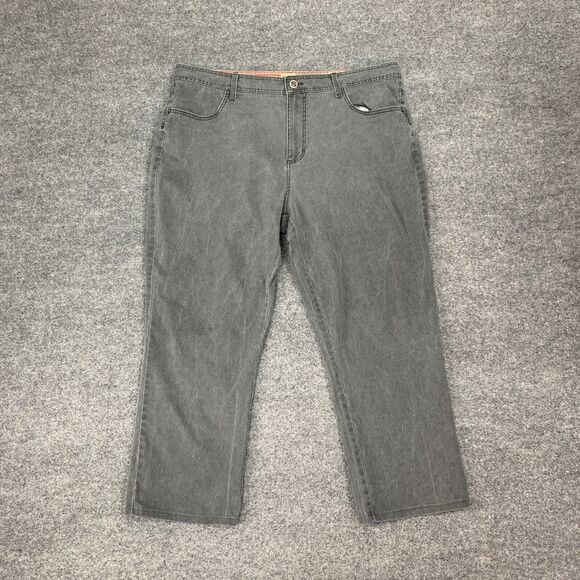 RedHead Brand Jeans Mens 42x27 Straight Leg Denim Relaxed High Rise Cotton Blend - Picture 2 of 13